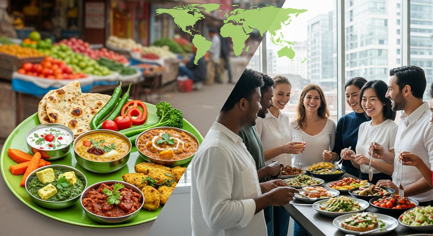 Exploring the Green Plate: The Rise of Vegetarians in India and Around the Globe