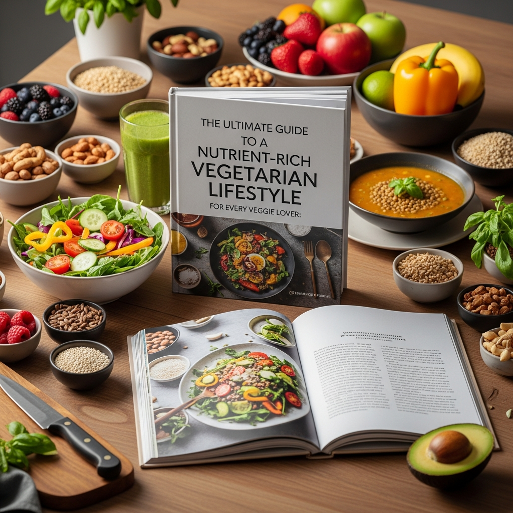 The Ultimate Guide to a Nutrient-Rich Vegetarian Lifestyle: For Every Veggie Lover